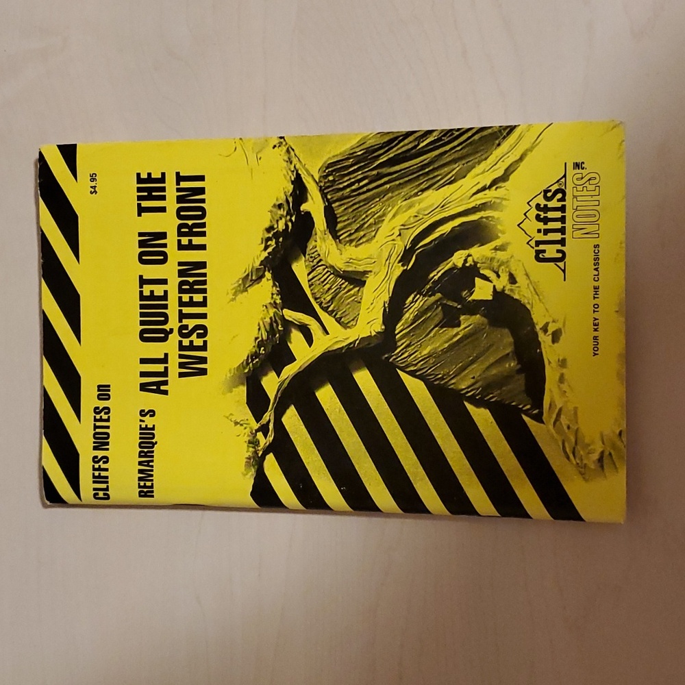 Cliffs Notes on Remarque's All Quiet on the Western Front